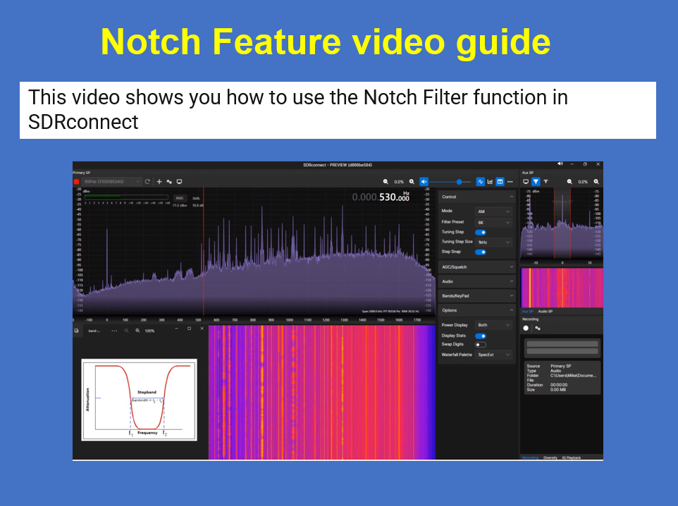 SDRconnect Video Guides